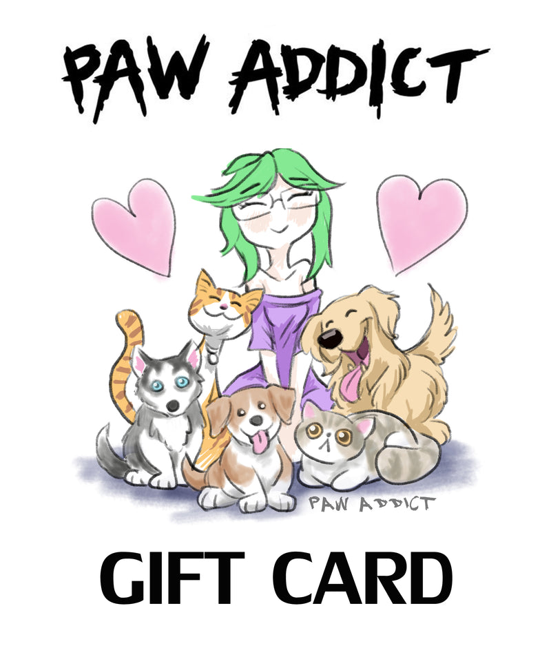Paw Addict gift card